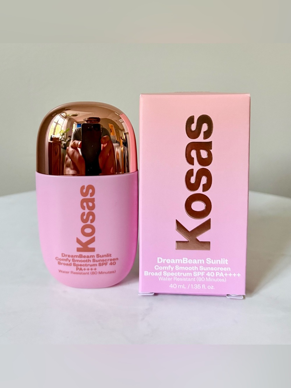 Kosas dreambeam sunlit ull size at 1.35 fl oz. Spf Sunscreen NIB $40 Retail